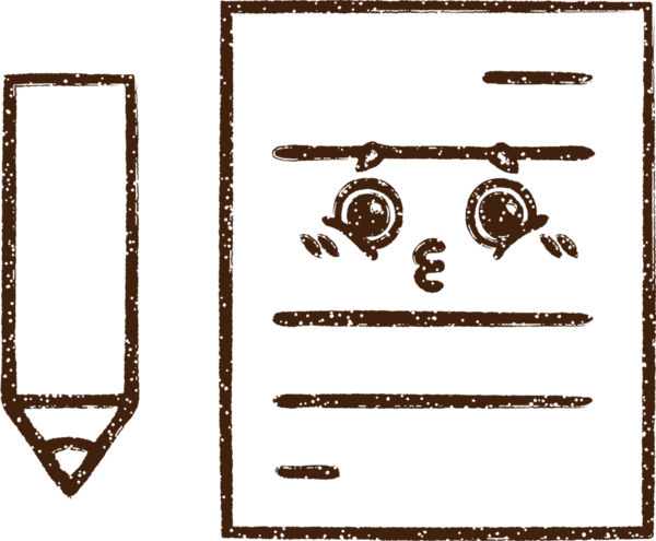 Bir insan tarafından çizilmiş kağıt kömürü.