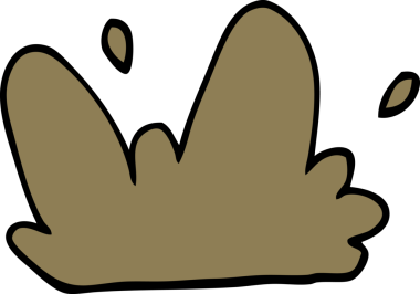 Bir insan tarafından çizilmiş karalama çamuru.