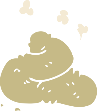 Bir insan tarafından çizilmiş karikatür kakası.