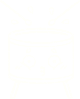 Bir insan tarafından çizilen Davul Tebeşiri