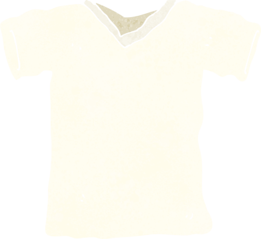 Bir insan tarafından çizilmiş karikatür tişörtü