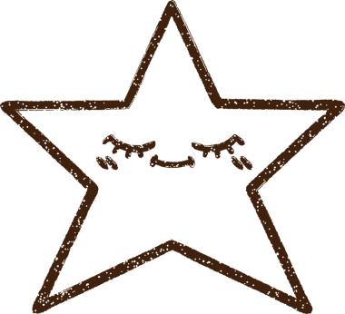 Bir insan tarafından çizilen Yıldız Kömürü Çizimi