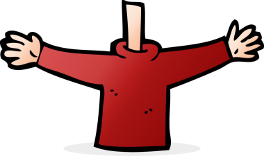 bir insan tarafından çizilmiş, kolları sallayan karikatür gövdesi (karikatürleri karıştır ve eşleştir veya kendi fotoğraflarını ekle)