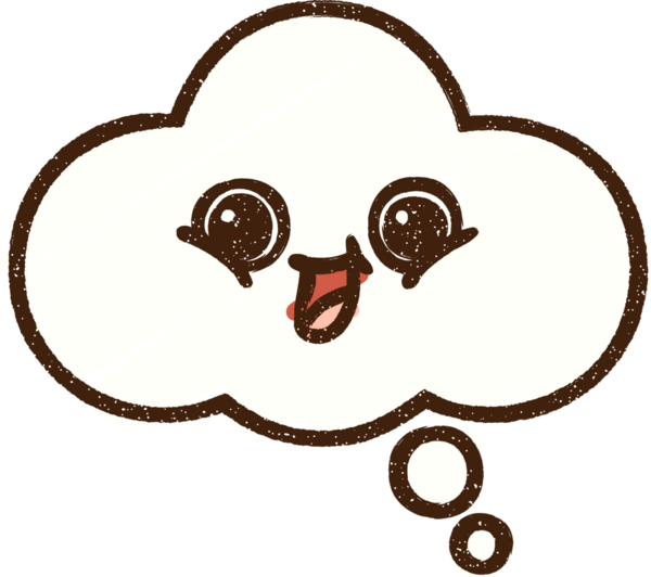 Bir insan tarafından çizilen Bulut Tebeşiri