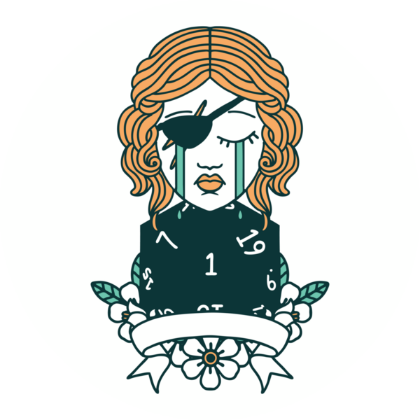 Bir insan tarafından çizilmiş doğal bir rulo ile ağlayan insan düzenbazlığının simgesi.