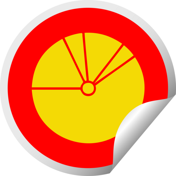 Bir insan tarafından çizilmiş bir pasta grafiğinin dairesel kabuk soyma etiketi.