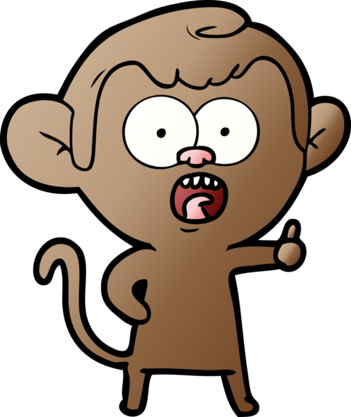 Bir insan tarafından çizilmiş bir karikatür.