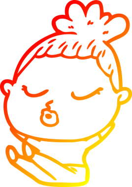 Bir insan tarafından çizilmiş, karikatür çizimi.