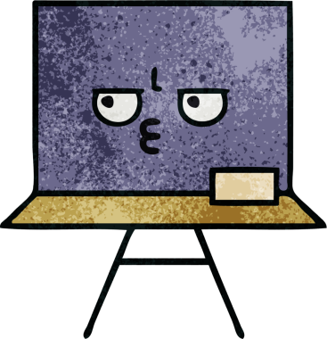 Bir insan tarafından çizilmiş eski grunge desen karikatürü.