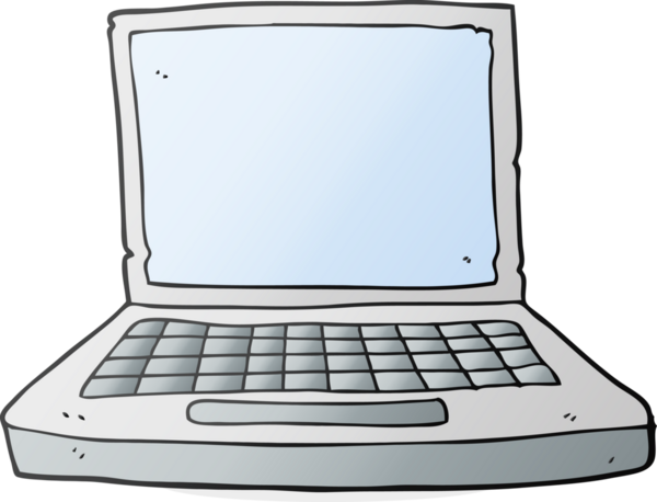 Bir insan tarafından çizilmiş serbest çizim dizüstü bilgisayar