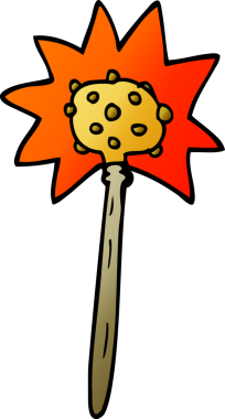 Bir insan tarafından çizilmiş karalama sopası.