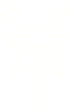 Bir insan tarafından çizilen sihirli değnek tebeşiri