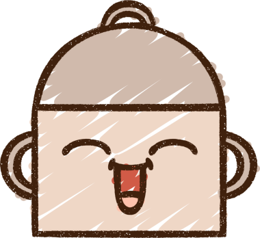 Bir insan tarafından çizilen Tencere Tebeşiri