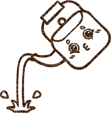 Bir insan tarafından çizilen Çaydanlık Kömürü Çizimi