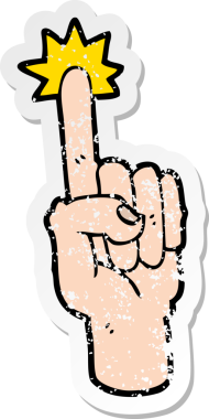 Bir insan tarafından çizilmiş bir çizgi filmin sıkıntılı çıkartması.