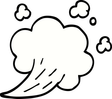 bir insan tarafından çizilmiş karalama ifade kabarcığı