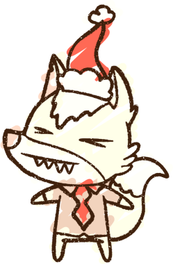 Bir insan tarafından çizilen Şen Kurt Tebeşiri