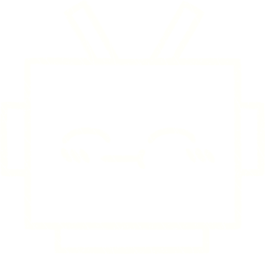 Bir insan tarafından çizilen robot tebeşiri.