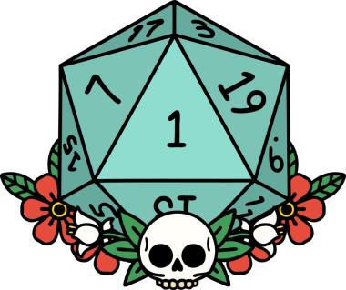 Retro Dövme Tarzı Doğal Zarlar Bir insan tarafından çizilmiş çiçek elementleri ile yuvarlanır