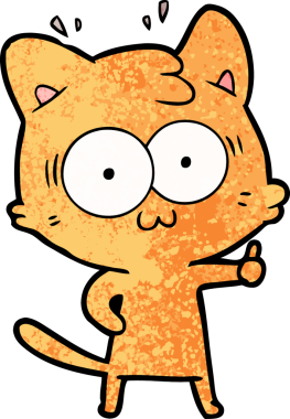 Bir insan tarafından çizilmiş bir çizgi film.