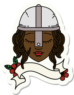 Bir insan tarafından çizilmiş insan dövüşçüsünün çıkartması.