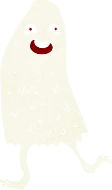 Bir insan tarafından çizilmiş komik balçık canavarı.