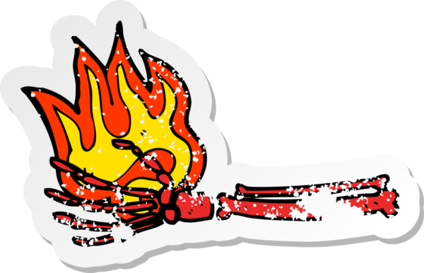 Bir insan tarafından çizilmiş sihirli iskelet bir çizgi filmin gerilimli yapıştırması.