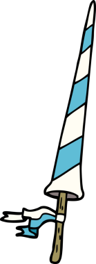 karikatür şövalyeleri bir insan tarafından çizilmiş mızrak