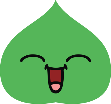 Bir insan tarafından çizilmiş dışavurumsal yaprağın düz renk retro karikatürü