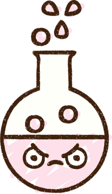 Bir insan tarafından çizilen Kimyasal Tebeşir