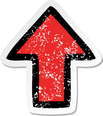 Bir insan tarafından çizilmiş sevimli bir çizgi filmin sıkıntılı çıkartması.