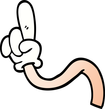 Bir insan tarafından çizilmiş karalama el hareketleri.