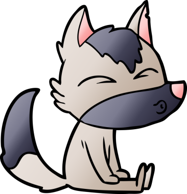 Bir insan tarafından çizilmiş bir kurt düdüğü.