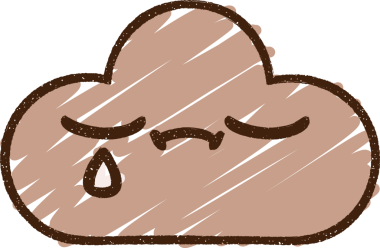 Bir insan tarafından çizilen Yağmur Bulutu Tebeşiri