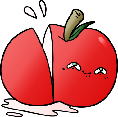 Bir insan tarafından çizilmiş çizgi film.