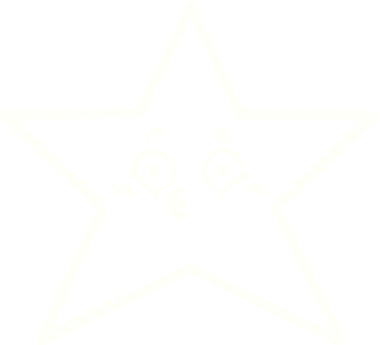 Bir insan tarafından çizilen Yıldız Tebeşiri