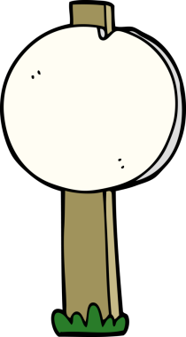 Bir insan tarafından çizilmiş çizgi film çizimi.