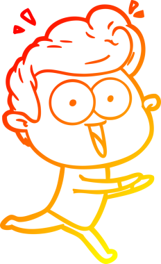 İnsan tarafından çizilmiş bir çizgi film karakteri.