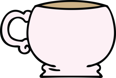 Bir insan tarafından çizilmiş tuhaf bir karikatür.