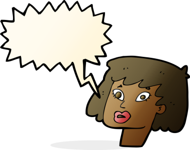 Bir insan tarafından çizilmiş güzel bir kadın yüzü.