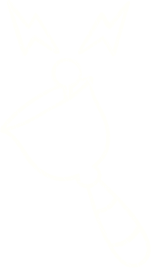 Çalan Zil Tebeşiri Bir insan tarafından çizilmiş