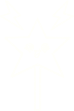 Bir insan tarafından çizilen sihirli değnek tebeşiri