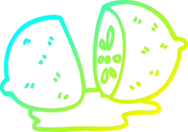 Bir insan tarafından çizilmiş bir karikatür narenciye çizimi.