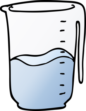 Bir insan tarafından çizilmiş karalama sürahisi.