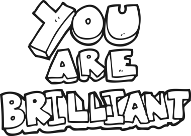 Sen bir insan tarafından çizilmiş siyah beyaz bir çizgi film sembolüsün.