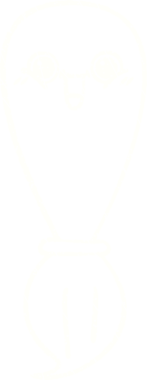 Bir insan tarafından çizilmiş Boya Fırçası Tebeşiri