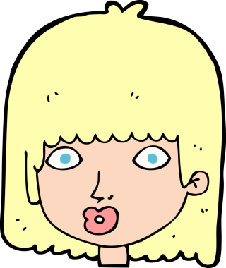 Bir insan tarafından çizilmiş bir karikatür.