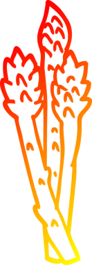 Bir insan tarafından çizilmiş bir çizgi film kuşkonmaz çizimi.