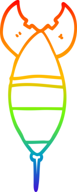 gökkuşağı gradyanı bir insan tarafından çizilmiş bir nükleer bombanın çizimi