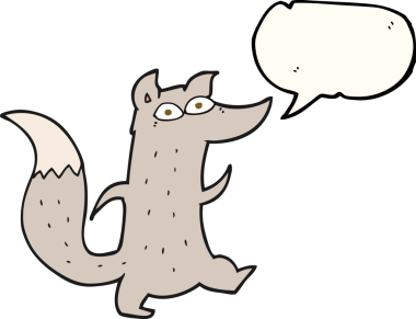 Bir insan tarafından çizilmiş serbest konuşma balonu karikatürü.